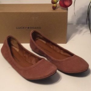 Lucky  Brand Emmie Flats Russet 6.5 W